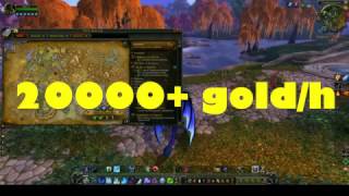 WoW Legion Gold Farming | 20000 Gold per hour