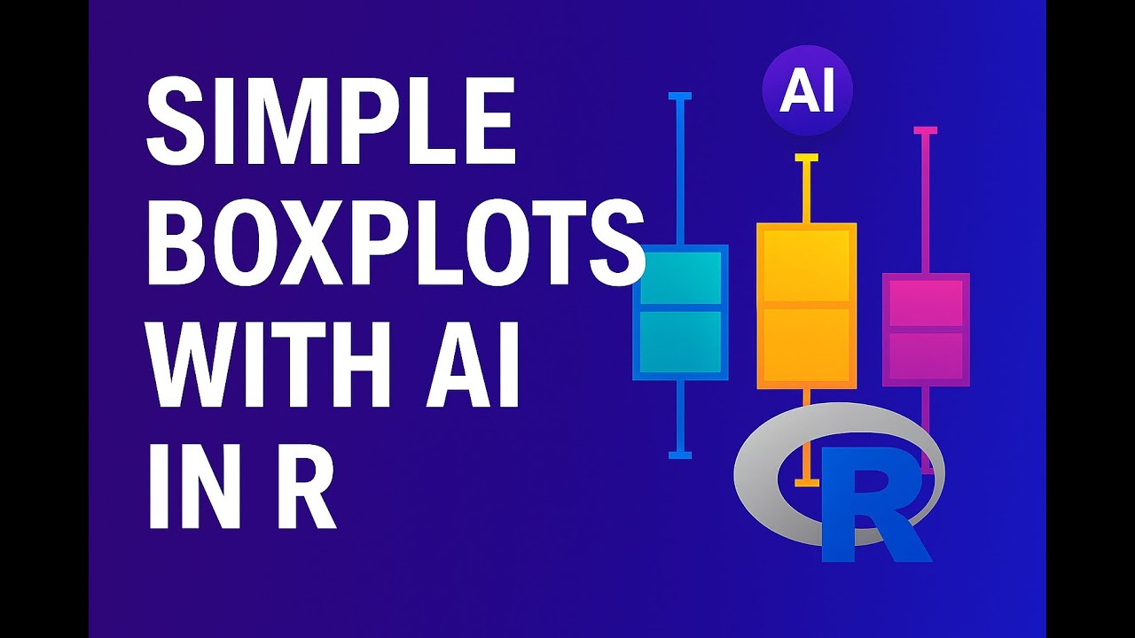 R Programming with AI: Creating Simple Boxplots in R - YouTube