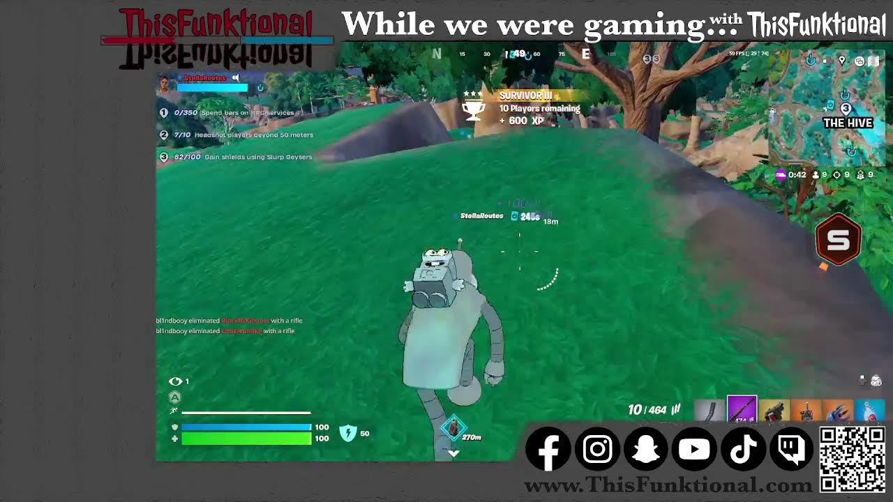 09-03 Playing FORTNITE