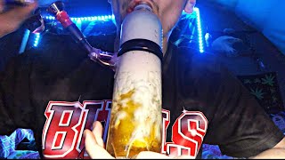 Homemade Dual Pill Bottle Perc Bong