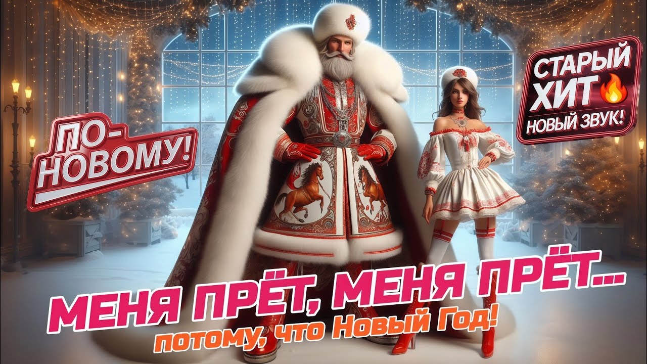 Ой! Меня Прет, Меня Прет... Потому, Что Новый год! 🎅🤶☃️| Новогодний Кавер | Танцевальная Версия