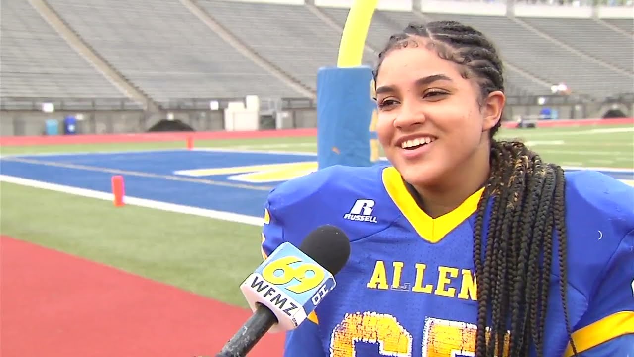 MEET a FEMALE football player who's making a difference in William Allen HS in ALLENTOWN