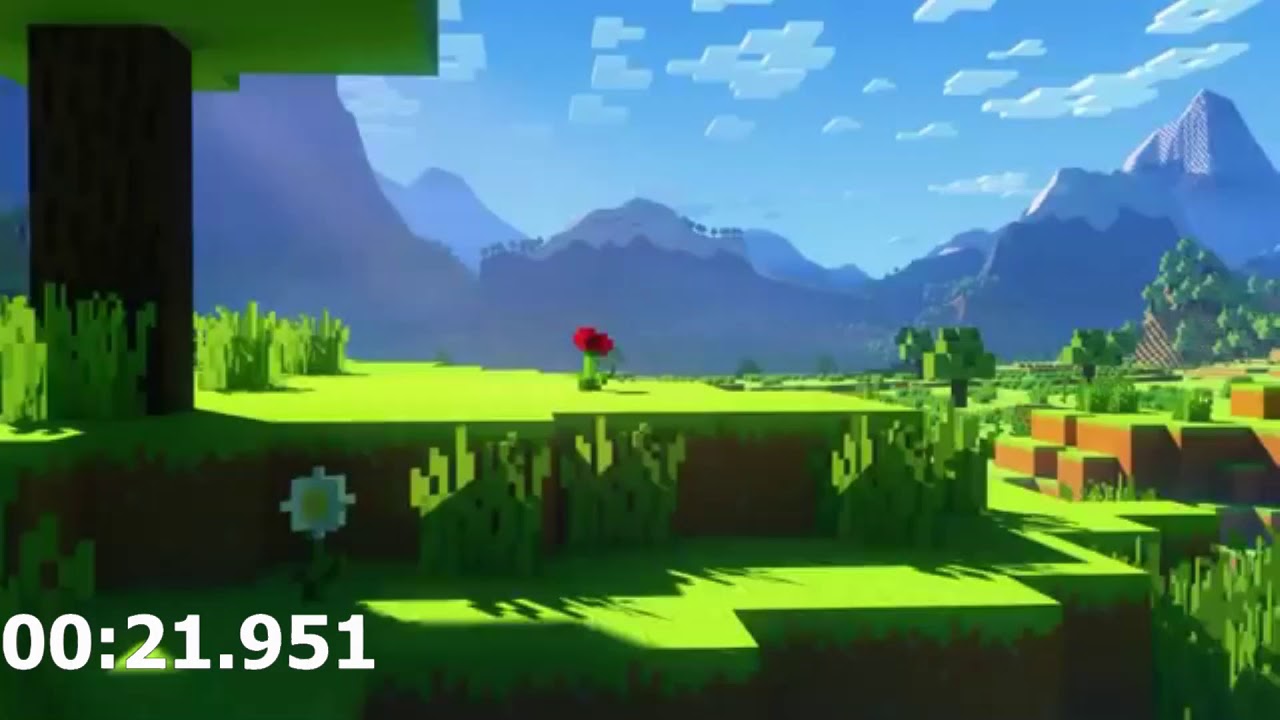 Minecraft 1.15 Trailer SPEEDRUN (WORLD RECORD) in 1:03.998 ...