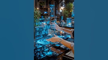 Next Level Holographic UI ✨ | Sci-Fi Tech Animation