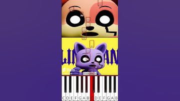 Catnap x Dogday Bling Bang Bang Born (@ssielstudio) Poppy Playtime 3 - Octave Piano Tutorial