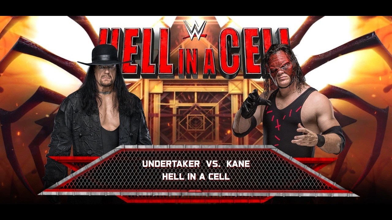 BROTHER vs BROTHER 💀 Undertaker vs Kane | Hell in a Cell Match