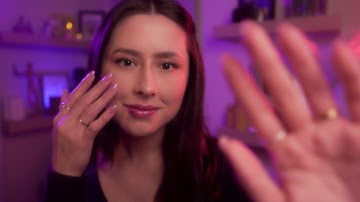 ASMR Eyes SUPER Heavy 🖐️ Gentle Hand Movements 💤 Blink Slowly, Spiral, Click, Mirrored, Sleep