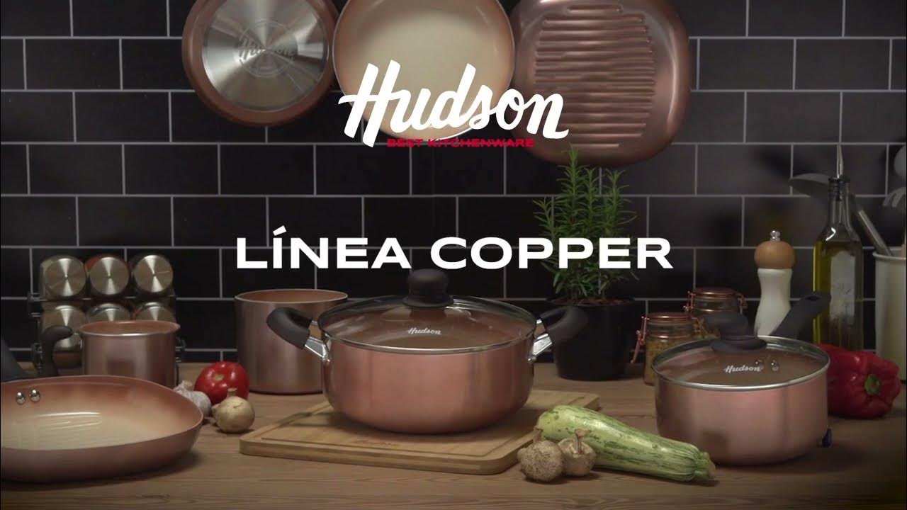 Línea Copper Con Antiadherente Cerámico Hudson Kitchenware YouTube