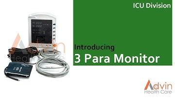 3 Para Multipara Patient Monitor
