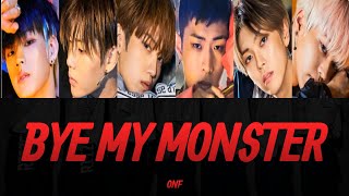 온앤오프(ONF) 'Bye My Monster' Lyrics Video | KPOPWorld Music