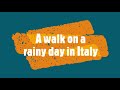 A walk on a Rainy day in Italy #Chieti #Italy #Abruzzo #Italia #RainyDay #Walkingtour #Rain