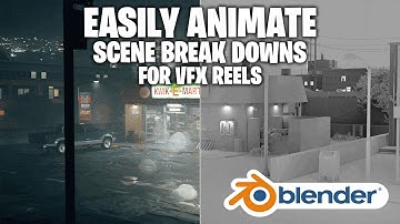 The ONLY Blender Add-on for Easy Scene Break Downs for VFX Reels