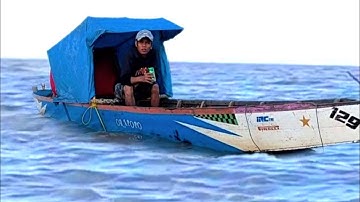 CAMPING DI DANAU TEMPE TIDUR NYENYAK DALAM PERAHU SAMBIL PASANG PANCING