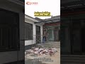 Follow my lens to see the construction of a modern Chinese courtyard