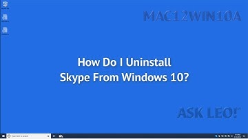 How Do I Uninstall Skype?
