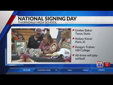 National Signing Day: Thorndale High School