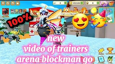 new duplicate glitch in trainers arena blockman go || #blockmango