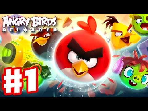 Angry Birds Reloaded - Gameplay Walkthrough Part 1 - The Birds Are Back! Hot Pursuit! (Apple Arcade) - YouTube