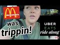 UBER EATS Ride Along! Total Earning and crazy McDonalds storietime!