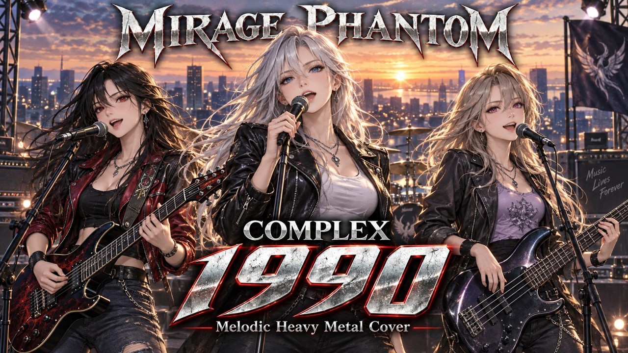 【平成の名曲】1990 / COMPLEX – Melodic Heavy Metal Cover bekijken op YouTube 【平成の名曲】1990 / COMPLEX – Melodic Heavy Metal Cover bekijken op YouTube