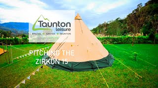 How to Pitch the Tentipi® Zirkon 15