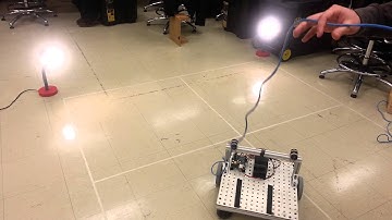 Robot Localization Using 2 Light Sources for 6.141