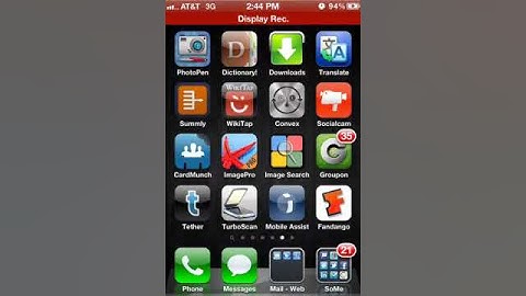 Display Recorder iOS app demo (No Jailbreak)