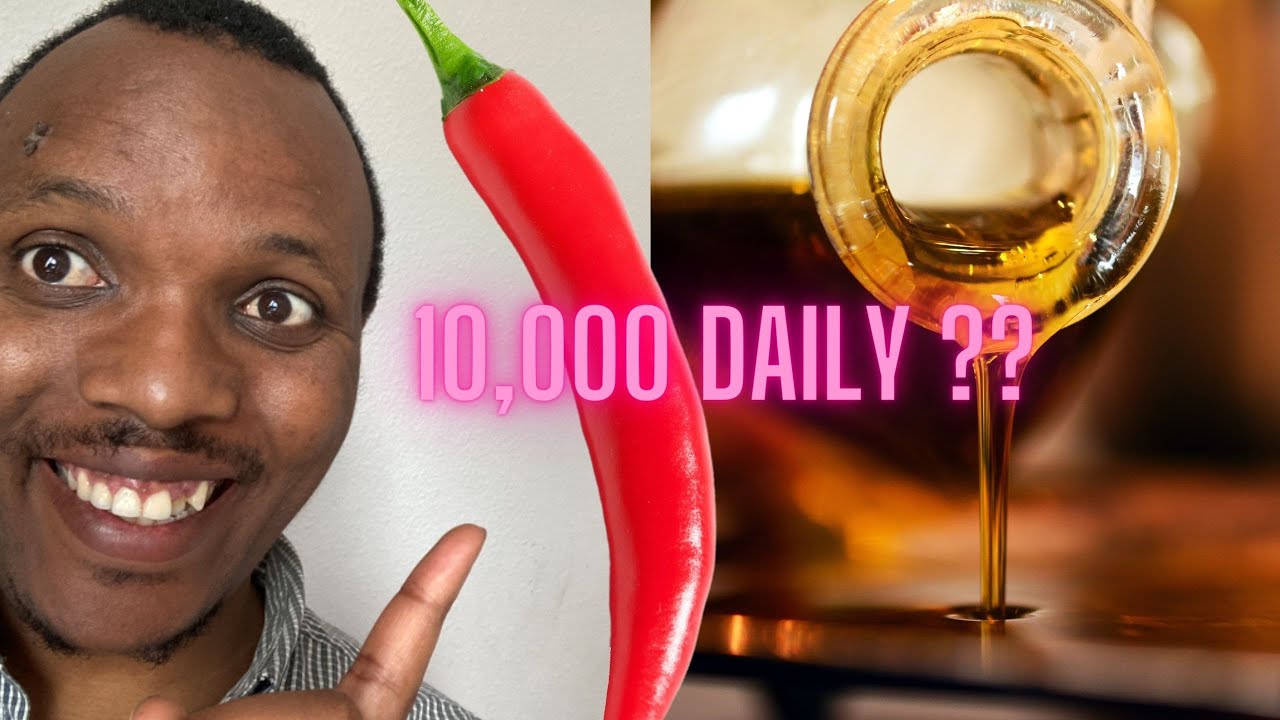 How to make 10,000 daily making and selling chili oil in Kenya - YouTube