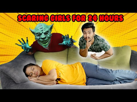 Download Scaring Girls For 24 Hours | Scary Pranks 24 Hours | Hungry Birds