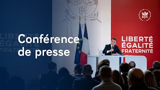 Conférence de presse.