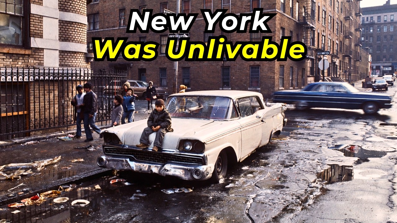 В те десятилетия Нью-Йорк был практически непригоден для жизни.