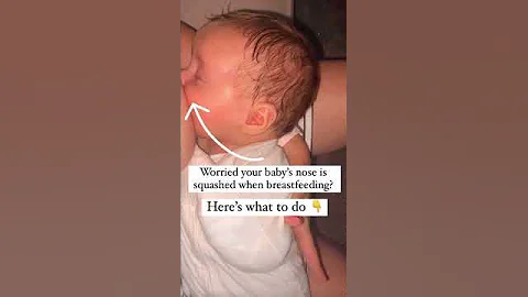 EASY technique to get a deeper latch! #breastfeeding #newborn #breastfeedingtips #newbornbaby