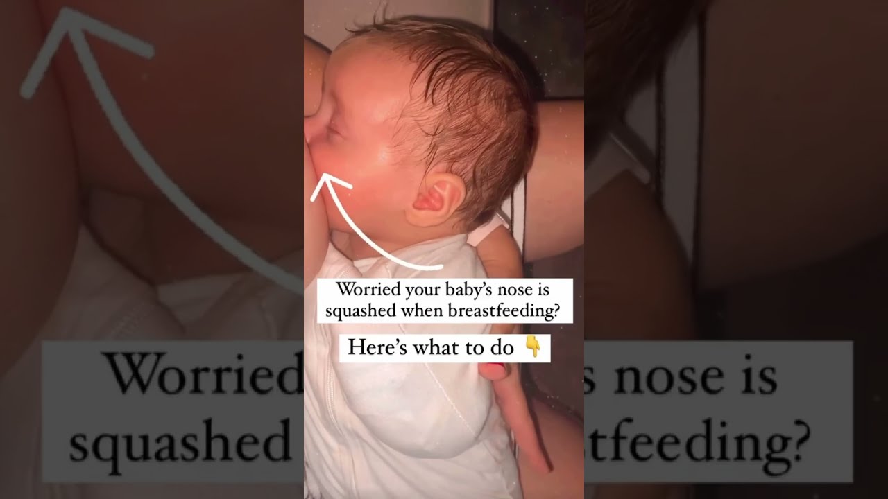 EASY Technique To Get A Deeper Latch Breastfeeding Newborn Breastfeedingtips Newbornbaby