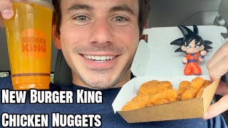 Burger King New 100% White Meat Chicken Nuggets & DragonBall Z Meal Review