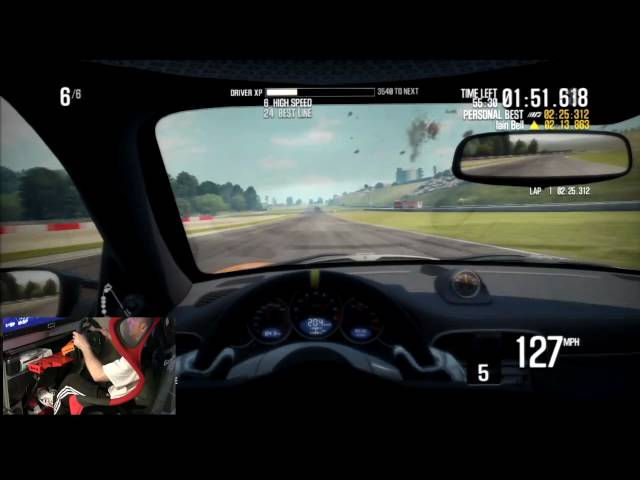 Logitech G27 settings Need For Speed: Shift 2 Unleashed