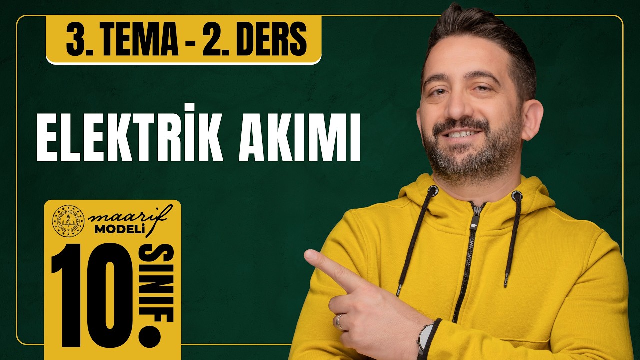Elektrik akımı nasıl oluşur ? | 10.Sınıf Konu Anlatımı | VIP Fizik