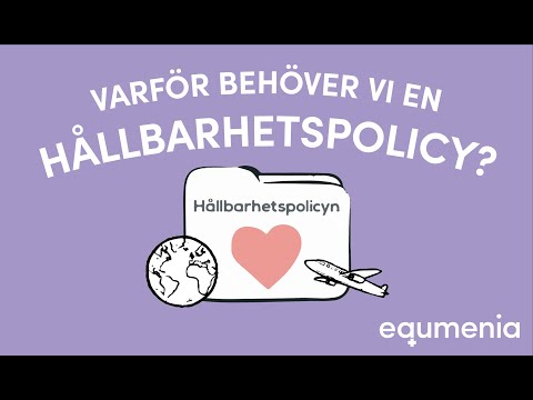 Video: Varför Behöver Du En Policy