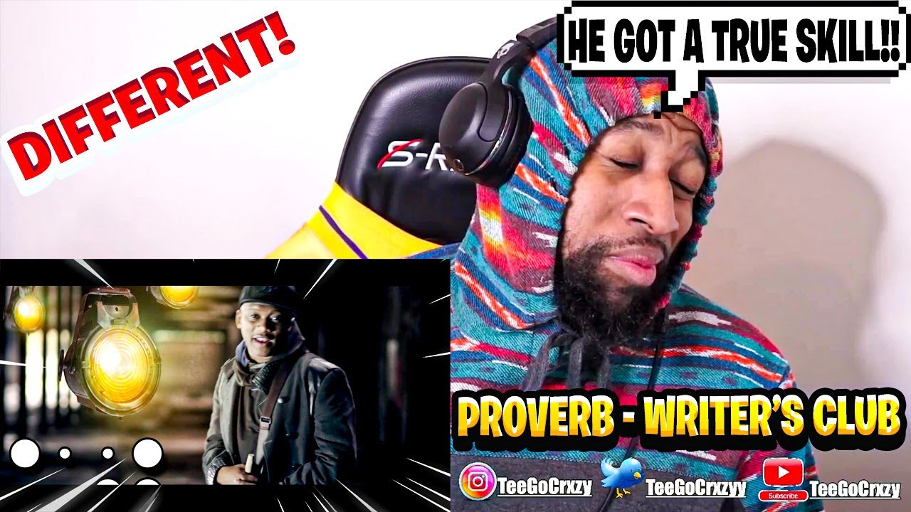 SOUTH AFRICA!!🇿🇦 HOMONYMS FOR DAYS!!! ProVerb feat Tebogo Moloto - Writers' Club (REACTION)