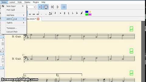 Video - How to create triplet in musescore
