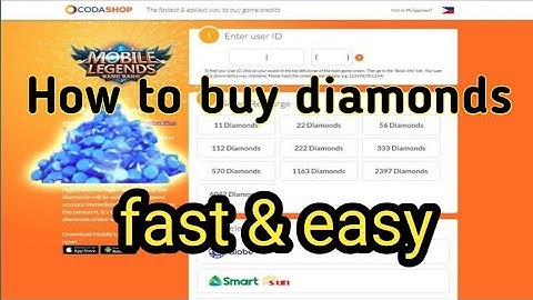 How to buy diamonds in Codashop (NO CREDIT CARD NEEDED) Fast & Easy | Mobile Legends Tutorials 2019