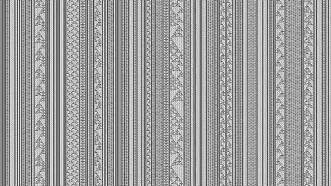 Cellular Automata Rule 109 - [FREE USE] Royalty & Copyright Free Stock Video, VJ Loops, and Effects