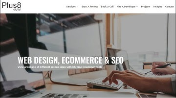 View a website at different screen sizes with Chrome Developer Tools
