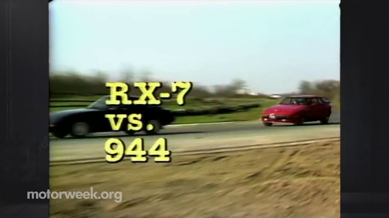 The RX7 And Porsche 944 Look Nothing Alike YouTube