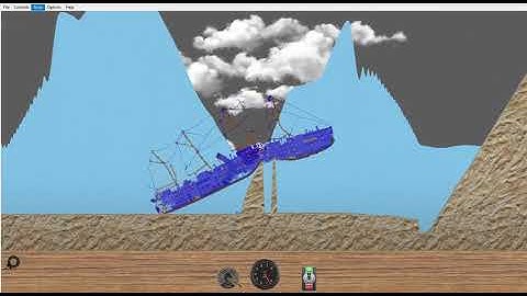 Floating Sandbox sinking some random ships