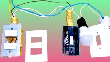 Como ligar interruptores paralelo mais interruptor simples