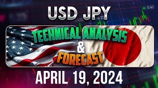 Latest USDJPY Forecast and Elliot Wave Technical Analysis for April 19, 2024