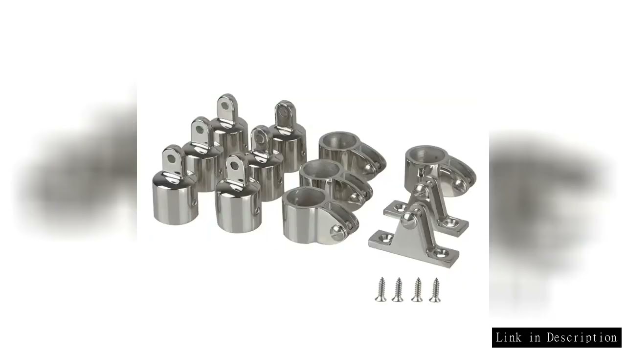 12 Pieces 316 Stainless Steel Marine Boat Sailing Hardware Deck Hinge Top Cap Top Slide For Boat Har