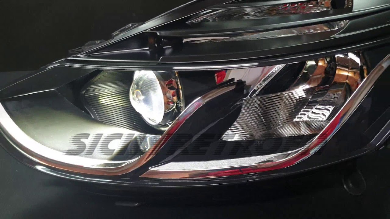 Leia Rejse innovation Renault Clio IV bi led headlights - YouTube