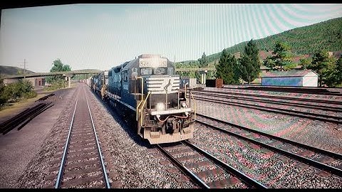 TSW 2: Playing Edgemoor-Conway (Manifest) Timetable Service in Horseshoe Curve