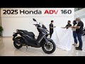 New 2025 Honda ADV 160 | Most Advanced Adventure Scooter of the Year! 🔥🏍️